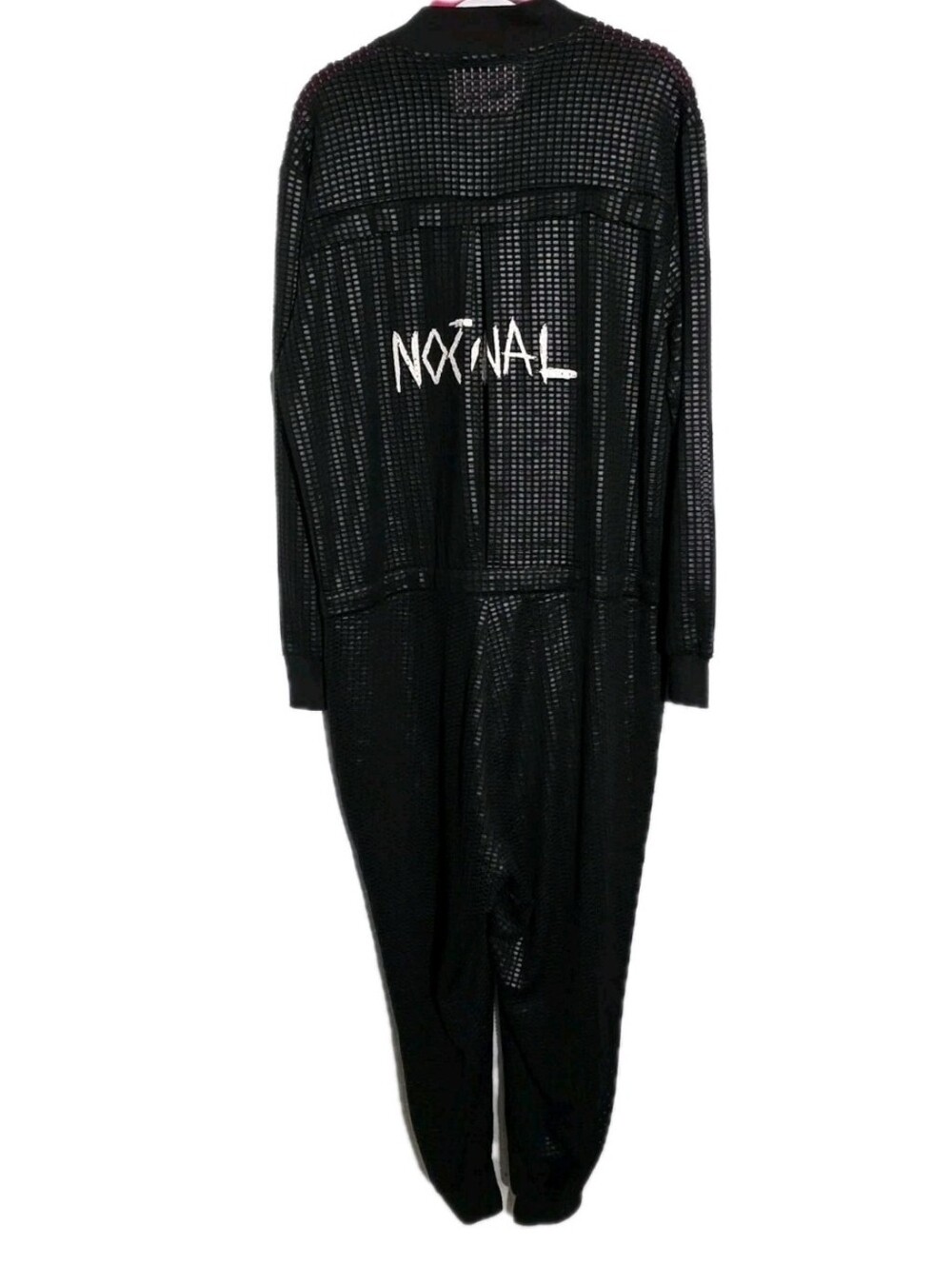 Rare Haculla Black Metallic Nocturnal Jumpsuit Womens Size S HTF